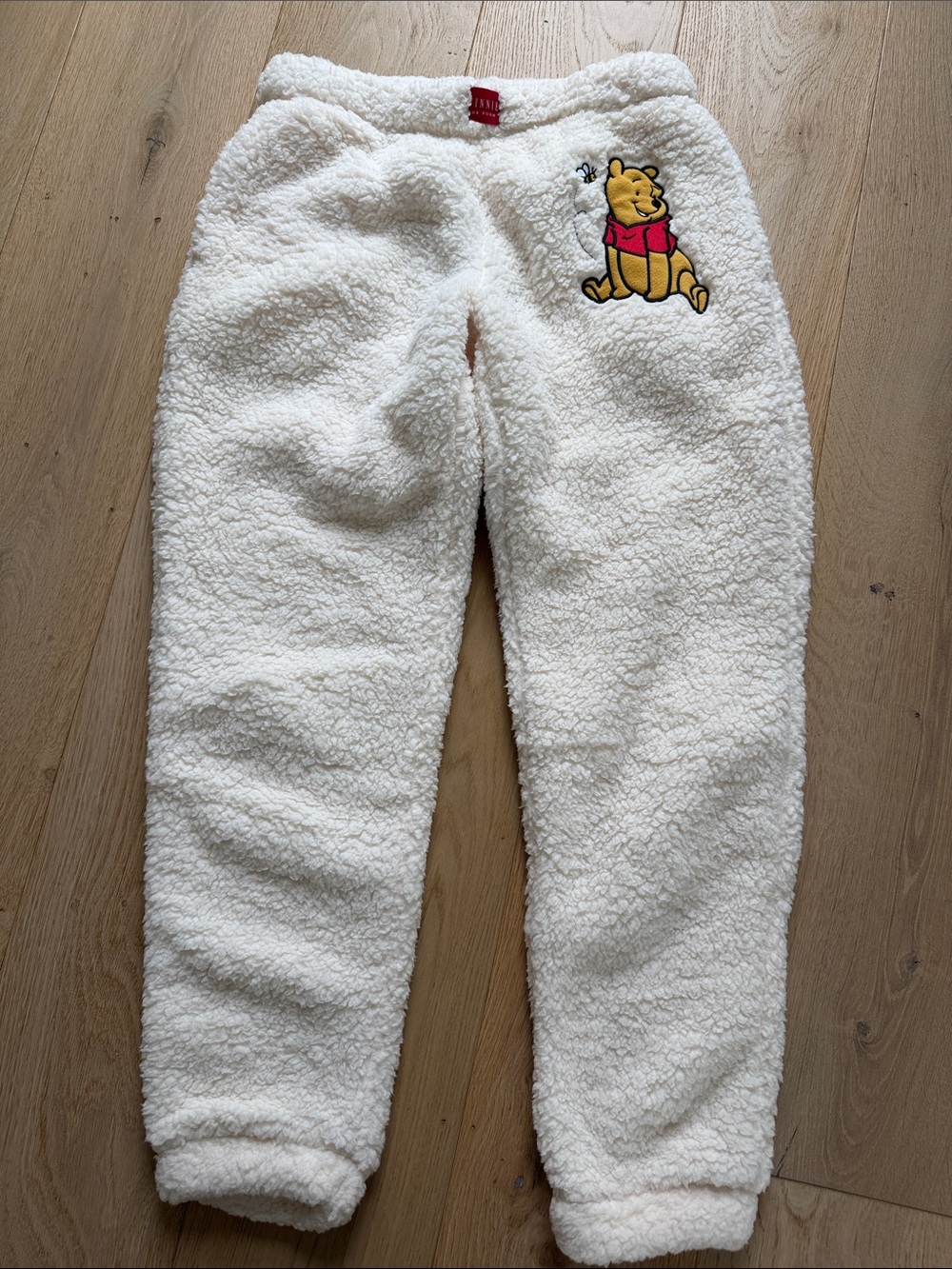 Primark Cream Sherpa Winnie the Pooh Lounge Pajama Pants